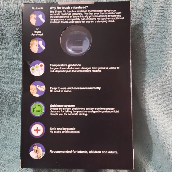 Braun No touch & forehead Thermometer - Picture 2 of 6